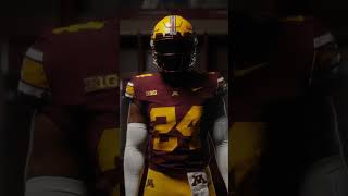 Gopher Football Maroon Jerseys 2024 [upl. by Gustafsson]