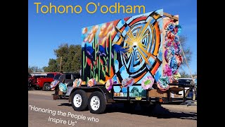 82nd Tohono Oodham Native Fair and Rodeo 2020 Parade [upl. by Nevsa]