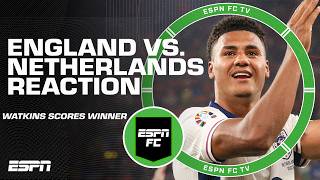 England vs Netherlands FULL REACTION ⚽ Ollie Watkins’ goal propels England to Final  ESPN FC [upl. by Kristien75]