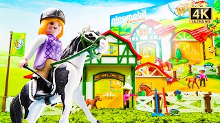 Playmobil Farm Animals Toys Barn Building Sets Videos Collection For Kids [upl. by Yendor517]