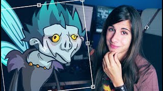 Come ho CREATO e ANIMATO RYUK  Death Note 🐸 Fraffrog [upl. by Eniahs]