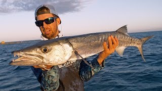 Fishing for Barracuda and Giant Houndfish in the Bahamas  4K [upl. by Seluj301]