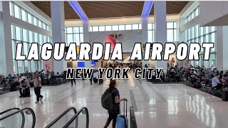 LaGuardia Airport  Terminal C  New York City  4K Walking Tour [upl. by Sidran658]