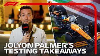 Jolyon Palmers Testing Takeaways  2024 F1 PreSeason Testing [upl. by Traci]