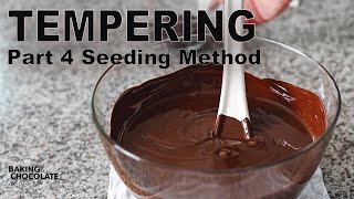 Easy Tempering Part4 Seeding  초콜릿 템퍼링 4접종법  Baking and Chocolate Academy [upl. by Francis]