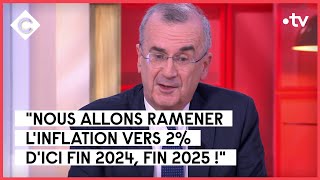 L’épargne à son meilleur taux depuis 2009  François Villeroy De Galhau  C à Vous  13012023 [upl. by Durware]