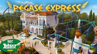 PEGASE EXPRESS ON RIDE  PARC ASTERIX [upl. by Anstice]