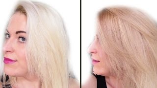 Zurück zum natürlichen Blond  Haare färben [upl. by Civ738]