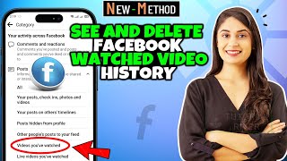 How To see and Delete Facebook Watched Video History 2024  Quick amp Easy [upl. by Retxed]