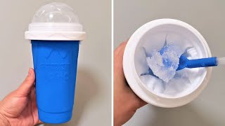 Slushy Cup Unboxing and Review  Does It Even Work [upl. by Enait]