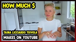 This Is How much money Taina Licciardo toivola makes on YouTube 2024 [upl. by Nele]