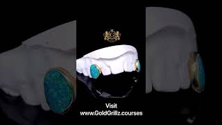 Learn how to add Opal to Gold Grillz [upl. by Ghassan]