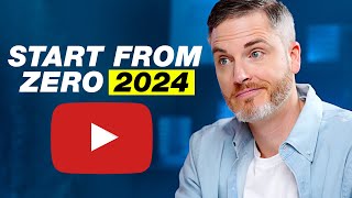 How To START a YouTube Channel In 2024 Beginners Guide to Growing from ZERO Subscribers [upl. by Sirref]