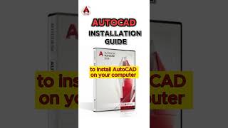 AutoCAD Installation Guide  autocad shorts [upl. by Ahseina]