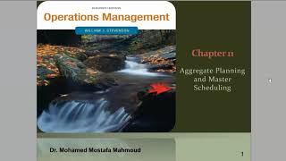 MEC5432 CH11 AGGREGATE PLANNING and Master SchedulingPart A [upl. by Hillel]