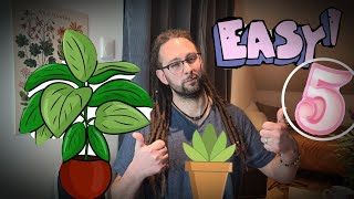 5 PLANTES dintérieur🪴Niveau  Easy Hortus Talk 6 [upl. by Kendricks]