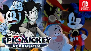 6 ☠ Bienvenidos a VILLA PIRATA 🪝  🐭Epic Mickey Rebrushed para NintendoSwitch 🧀 [upl. by Janka]