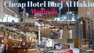 Cheap Hotel Burj Al Hakim In MadinahSasti Bazar Masjid Bilal K Pasमस्जिद बिलाल के पास होटल [upl. by Intisar]