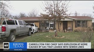 Carrollton house explosion cause revealed [upl. by Ready]