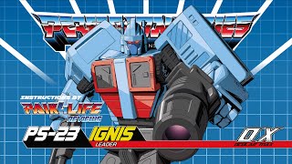 Ocular Max PS23 Ignis Official Video Manual Robot Mode Package [upl. by Fillbert]