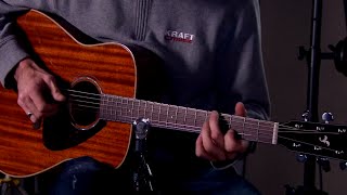 Yamaha FG850 Acoustic Guitar Performance [upl. by Adai386]