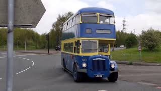 Buses at Gateshead Metrocentre North East Bus amp Coach Show 2023 [upl. by Ecerahs]