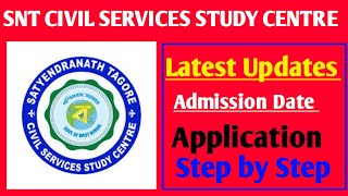 SN TAGORE CIVIL SERVICES STUDY CENTRES ADMISSION OPEN 2022 [upl. by Akemrehs958]