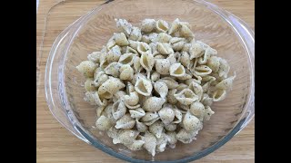 Pasta salad with tahini sauce [upl. by Yralih]