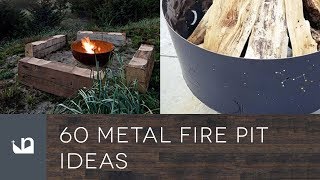 60 Metal Fire Pit Ideas [upl. by Hctim756]