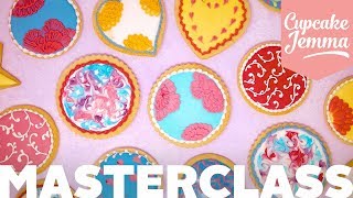 Cookie Decorating Masterclass  Cupcake Jemma Masterclass [upl. by Ecirtnas871]