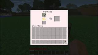 Minecraft  How To Make a Gold Ingot [upl. by Notxap]