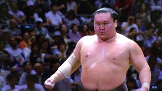 Hakuho Shō quotThe Best Sumo of All Timequot HD Yokozuna Highlights 白鵬 翔 [upl. by Ytsirt]