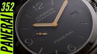 Icona italiana  PANERAI PAM 352 [upl. by Yand]