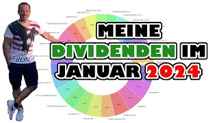 💰 Meine Dividenden im Januar 2024 💰 [upl. by Rehctelf648]