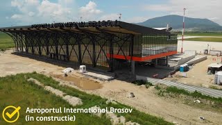 Aeroportul International Brasov in constructie International airport Brasov under construction [upl. by Enaud665]