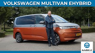 Volkswagen Multivan eHybrid 2022 Review  40000 euro goedkoper dan zijn voorganger  AutoRAI TV [upl. by Asiulairam219]