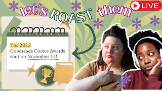 Live Reacting to the Goodreads Choice Award Nominees 2023 ft Jess Owens [upl. by Flanders]