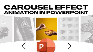 How to Create Carousel Effect Animation in PowerPoint using Morph Transition  StepbyStep Tutorial [upl. by Airal315]