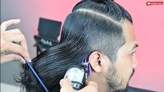 Learn how to make a Haircut Mens Haircut Transformation🔥 [upl. by Emia]