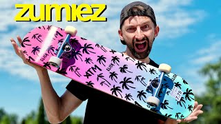 THE CHEAPEST SKATEBOARD AT ZUMIEZ [upl. by Acinom]