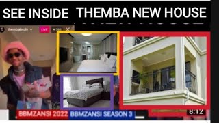 INSIDE THEMBA NEW HOUSE FROM GHOST NATION BIG BROTHER MZANSI SEASON 3 BBMZANSI 2022 [upl. by Aihpled]