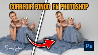 🔥Como eliminar arrugas y manchas de tus fondos en photoshop 2024 🔥 [upl. by Aerdnwahs]