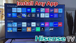 Hisense Vidaa Smart TV How to Download and Install Apps [upl. by Neladgam]