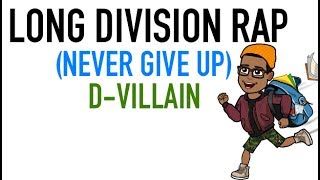 LONG DIVISION  Math Rap  Math Song [upl. by Nylhsoj]