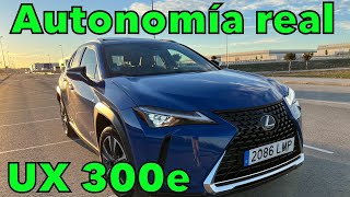 RETO autonomía real COCHE ELÉCTRICO Lexus UX 300e ¿cuántos km podemos recorrer con carga MOTORK [upl. by Jollanta]