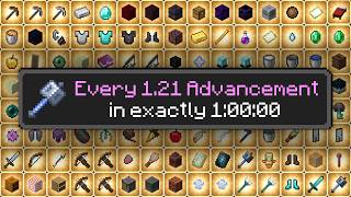 Minecraft 121 All Advancements TAS [upl. by Leizahaj]