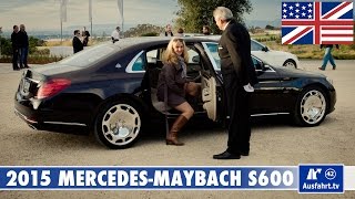 2015 MercedesMaybach S600 V12  Test Test Drive and InDepth Car Review English [upl. by Enneira]