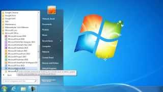 New Features on the Windows 7 Start Menu [upl. by Ynnol]