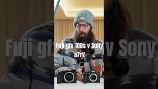 Fuji gfx 100s vs Sony a7rV photography fujifilmgfx100s fotografia [upl. by Leinaj]