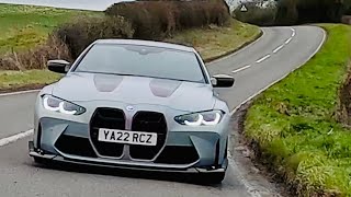 BMW M4 CSL review With 550bhp and 2WD is this the most exciting M car on sale today [upl. by Anoet]